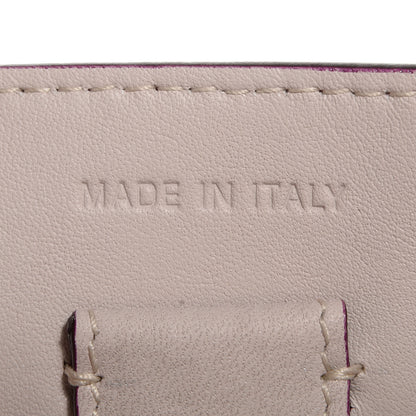 Christian Dior Calfskin Small Diorissimo Tote Fuchsia 8 of 11