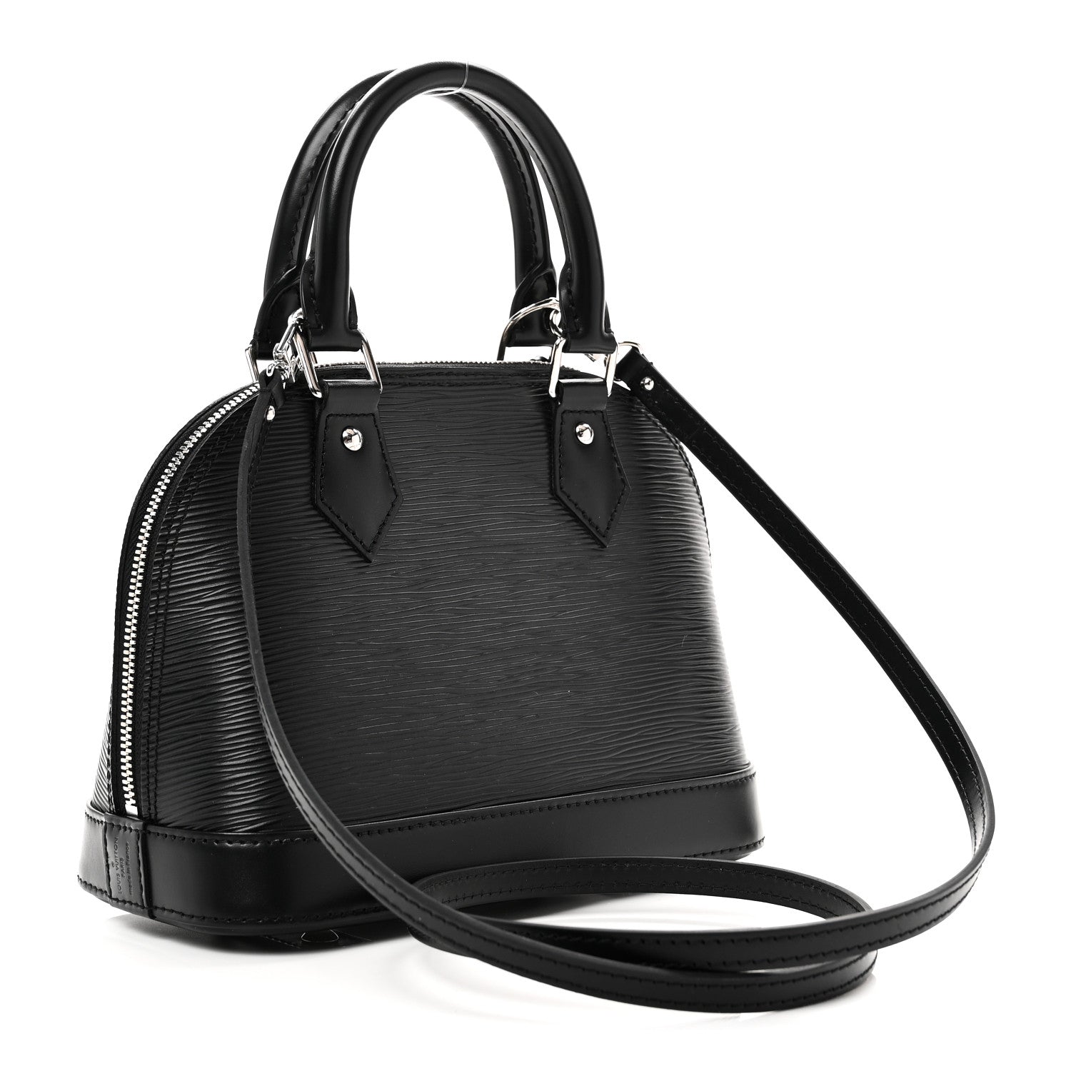 Louis Vuitton Epi Alma BB Black 3 of 10
