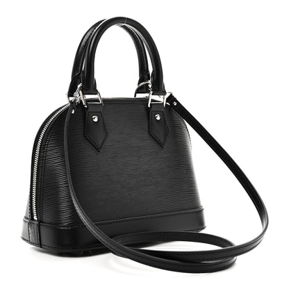 Louis Vuitton Epi Alma BB Black 3 of 10