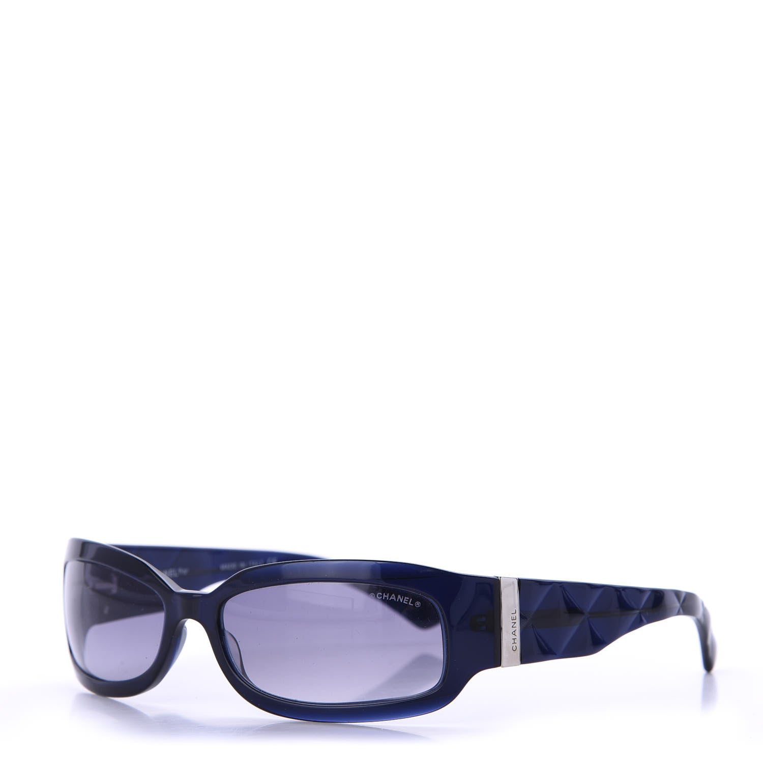 Chanel Quilted CC Sunglasses 5052 Navy 1 of 7