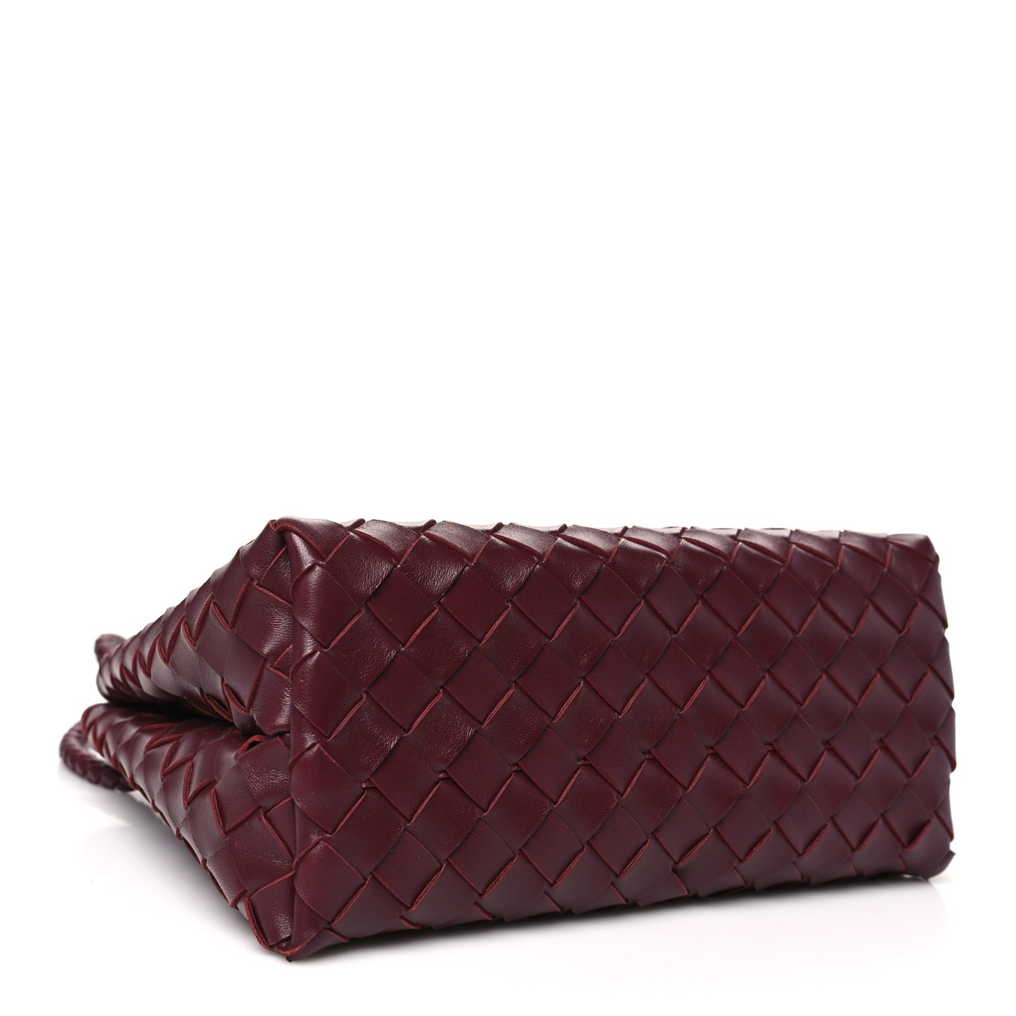 Nappa Intrecciato Small Andiamo Shoulder Bag Barolo