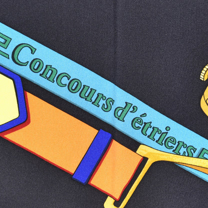 Hermes Silk Concours D'Etriers Scarf 90 2 of 5