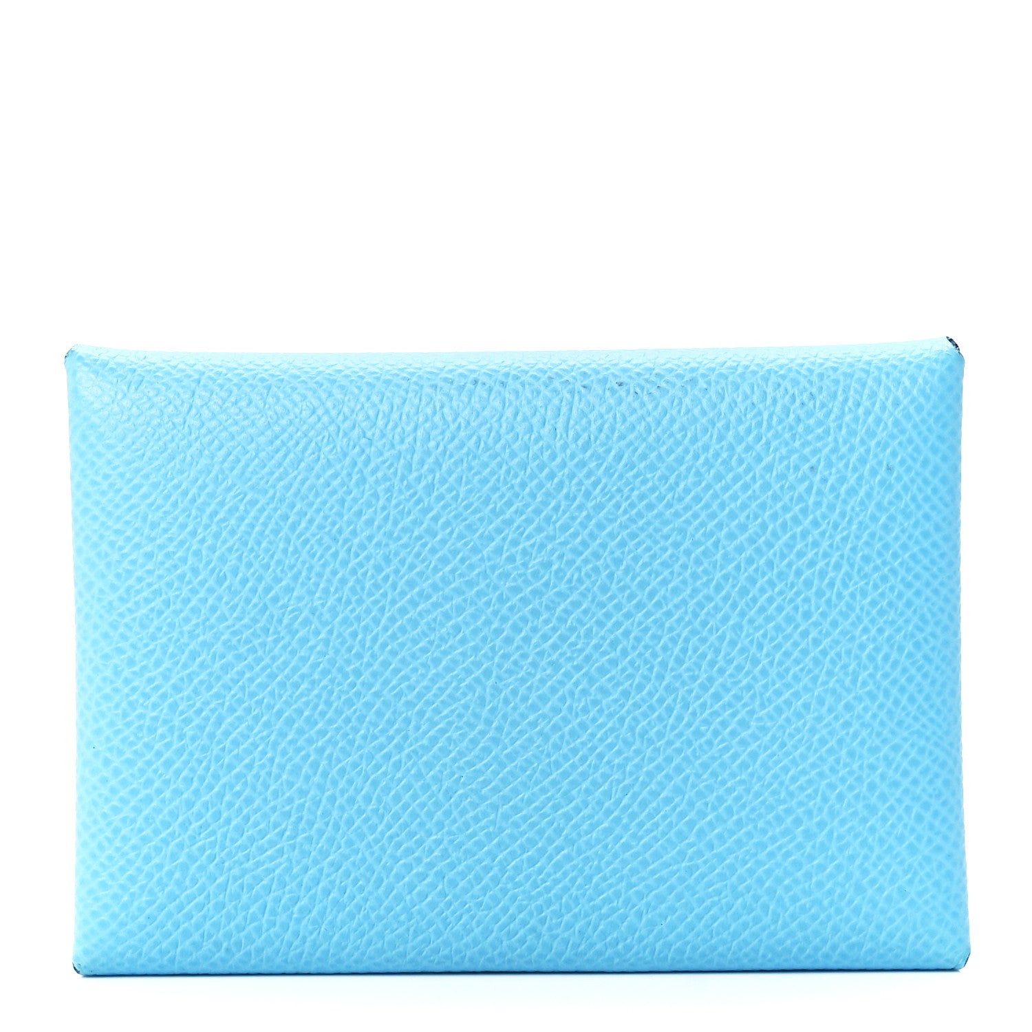 Hermes Epsom Calvi Duo Card Case Celeste 1 of 13
