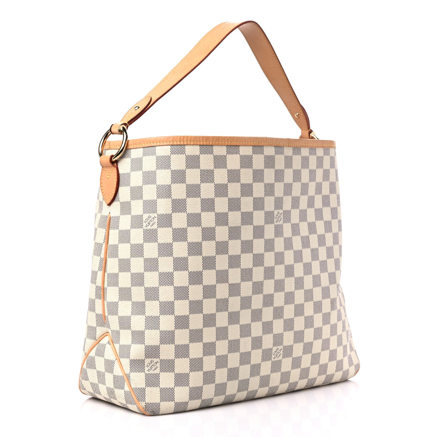 Damier Azur Delightful MM Rose Ballerine