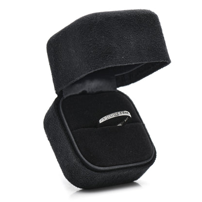 Tiffany Platinum Diamond 2.5mm Half Circle Wedding Band Ring 49 5 5 of 5