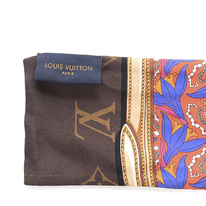 Louis Vuitton Silk Monogram Confidential Garden Bandeau Brown 4 of 4
