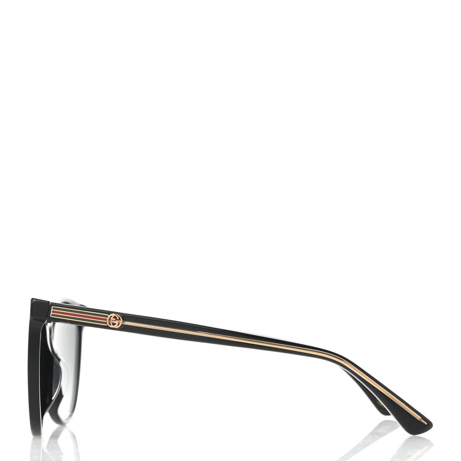 Gucci Web Sunglasses GG GG0377SK Black 3 of 7