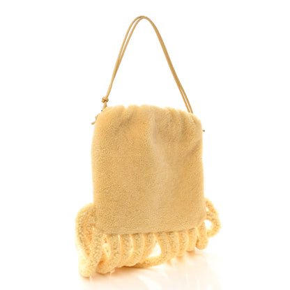 Bottega Veneta Shearling The Fringe Pouch Teddy 4 of 16
