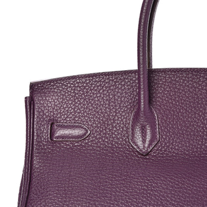 Hermes Fjord Birkin 35 Cassis 28 of 34