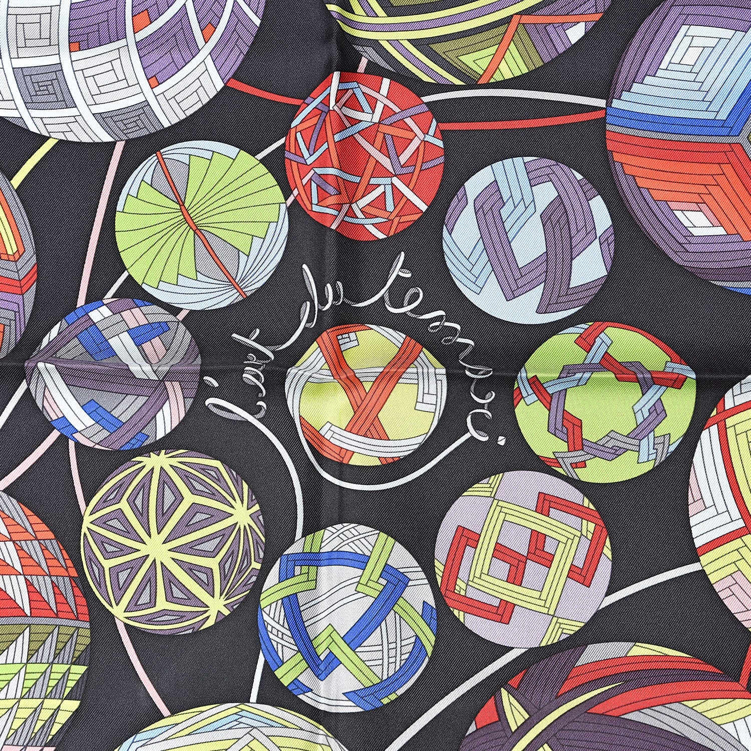 Hermes Silk l' Art Du Temari Scarf 90 527485 – FASHIONPHILE