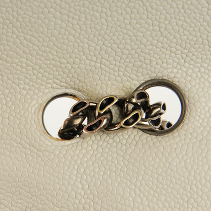 Chanel Caviar Quilted Reissue Flap 227 White 7 of 10