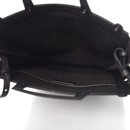 Givenchy Textured Coated Canvas Bambi Print Medium Rave Tote Black 5 of 9