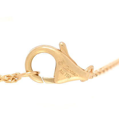 Cartier 18K Yellow Gold Diamond XS D'Amour Bracelet 3 of 5