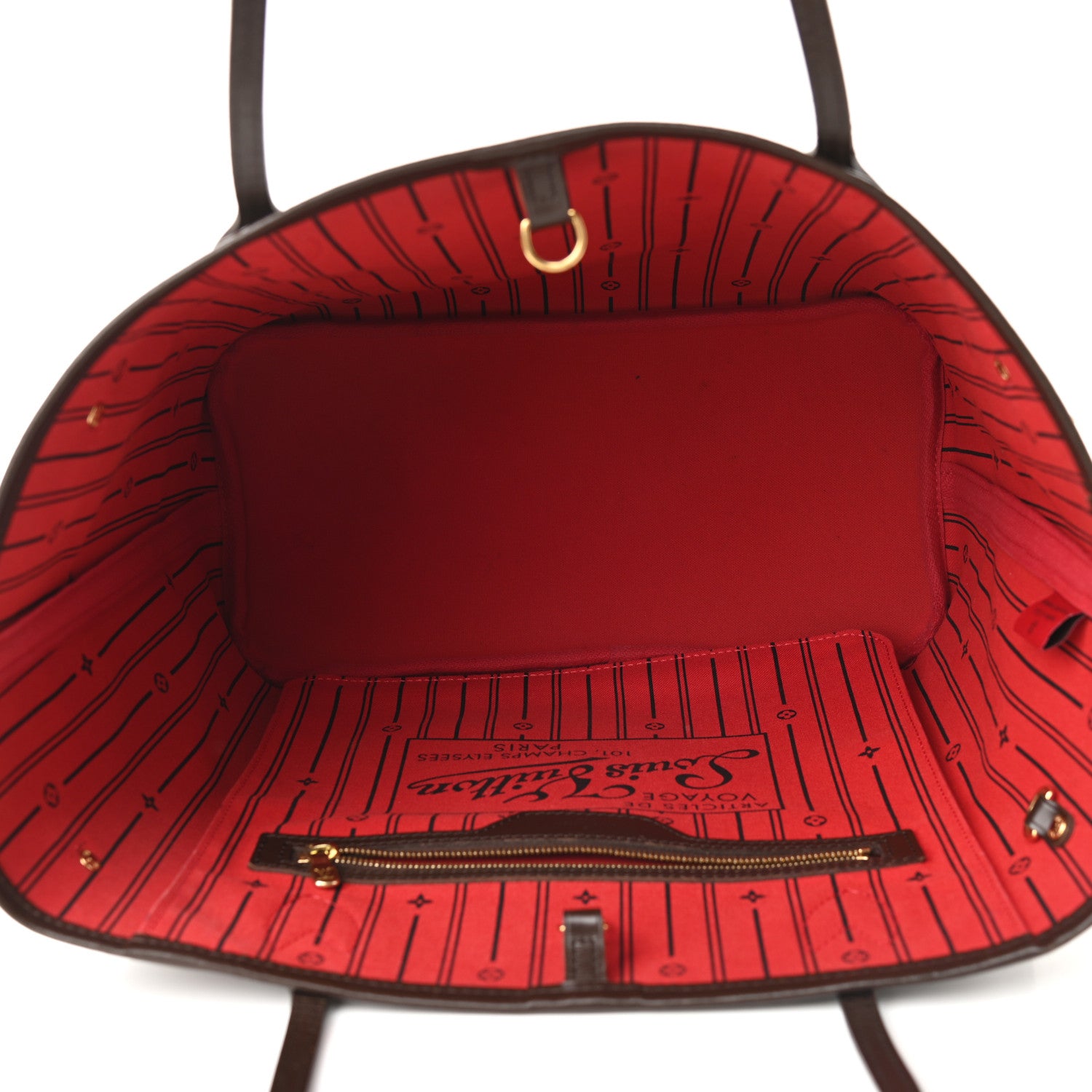 Louis Vuitton Damier Ebene Neverfull MM 5 of 11