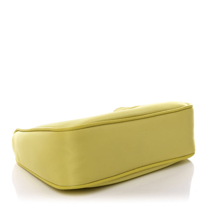 Prada Tessuto Nylon Saffiano Mini Re-Edition 2000 Shoulder Bag Ananas 3 of 8