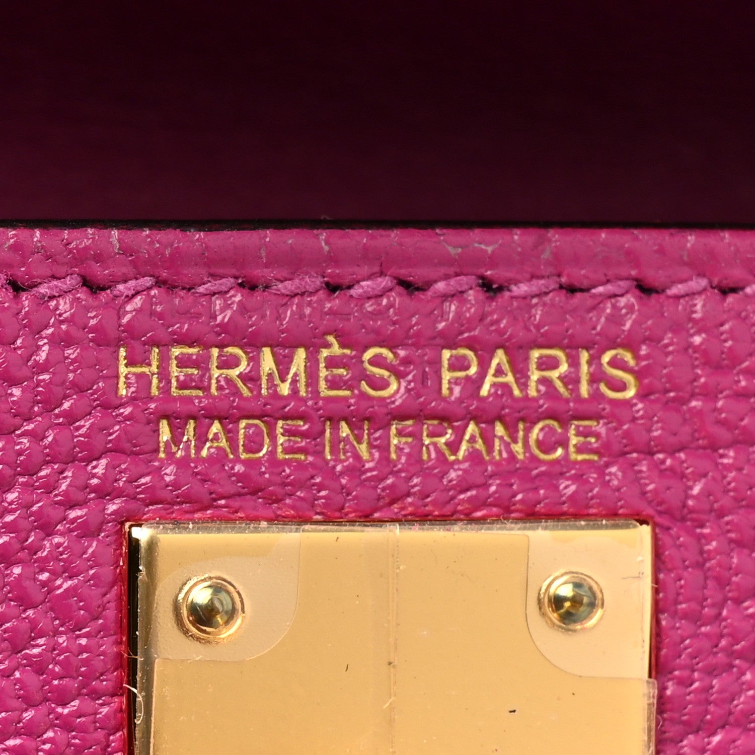 Hermes Chevre Mysore Mini Kelly Sellier 20 Rose Pourpre 6 of 7