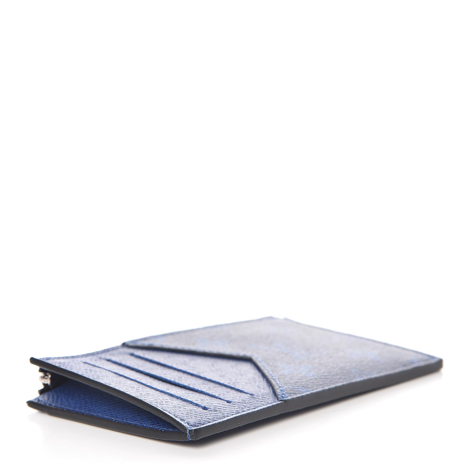 Louis Vuitton Monogram Taiga Coin Card Holder Cobalt 4 of 8