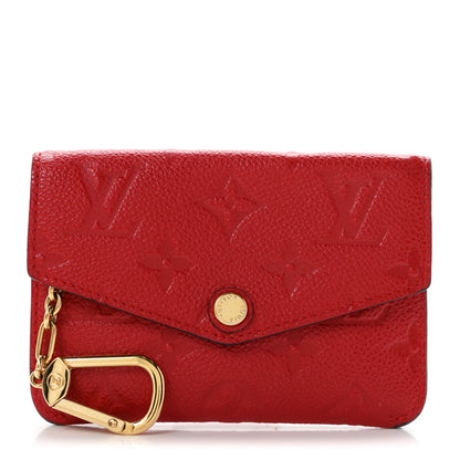 Louis Vuitton Empreinte Key Pouch Cherry 1 of 7