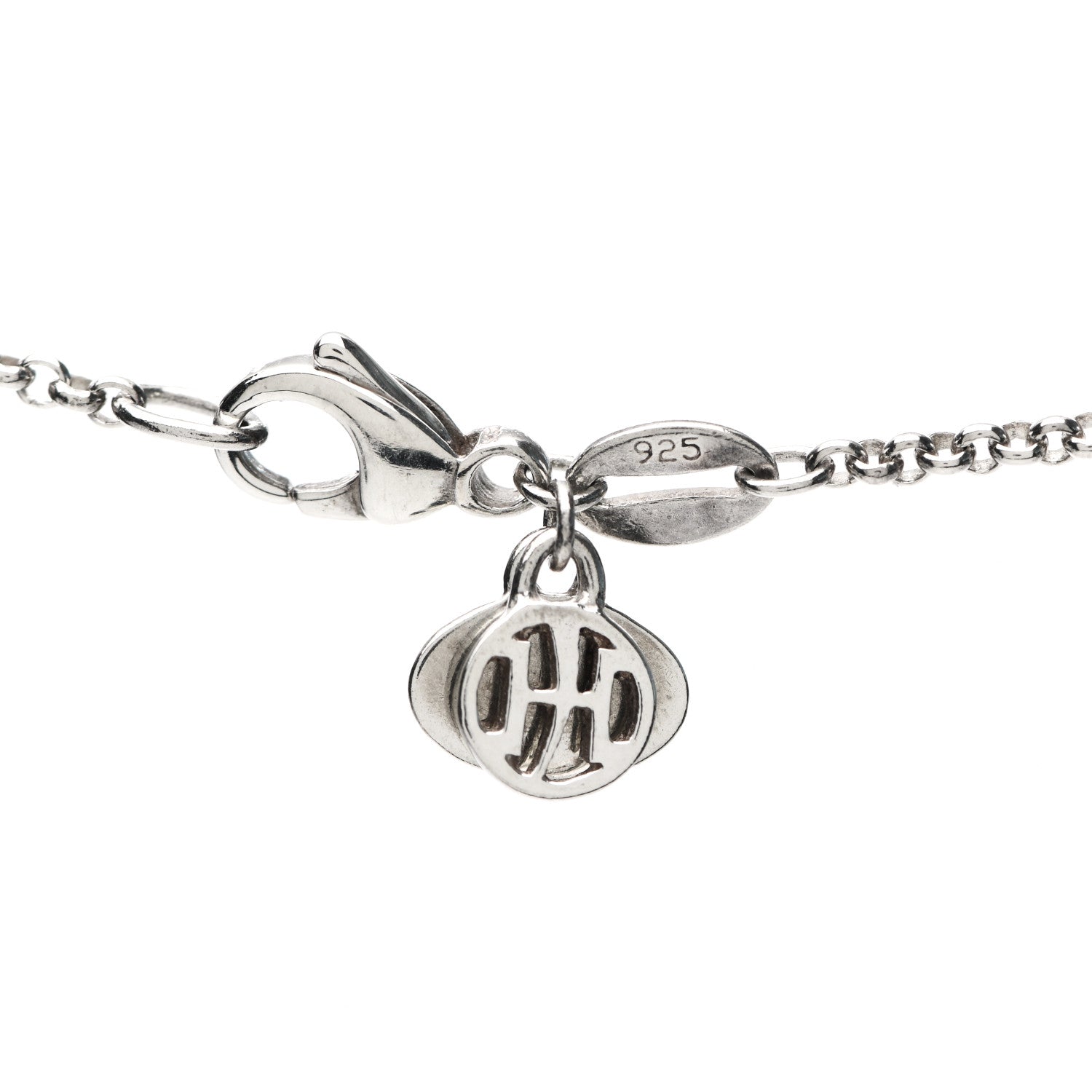 John Hardy Sterling Silver Bamboo Cross Pendant Necklace 6 of 6