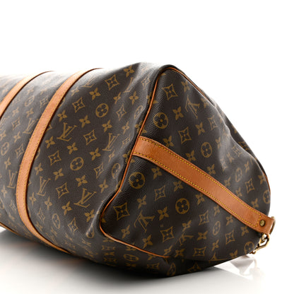 Louis Vuitton Monogram Keepall Bandouliere 50 10 of 15