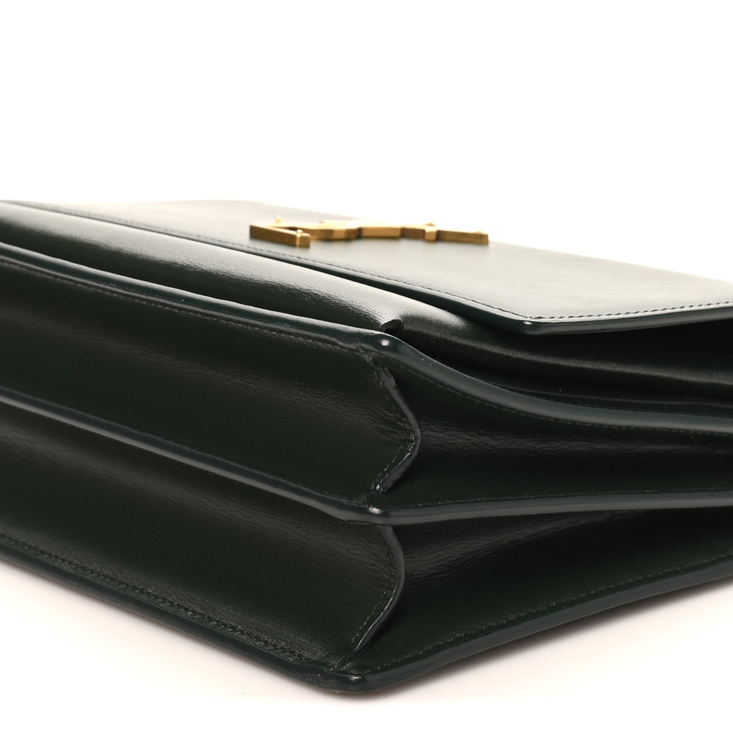 Calfskin Medium Monogram Sunset New Vert Fonce
