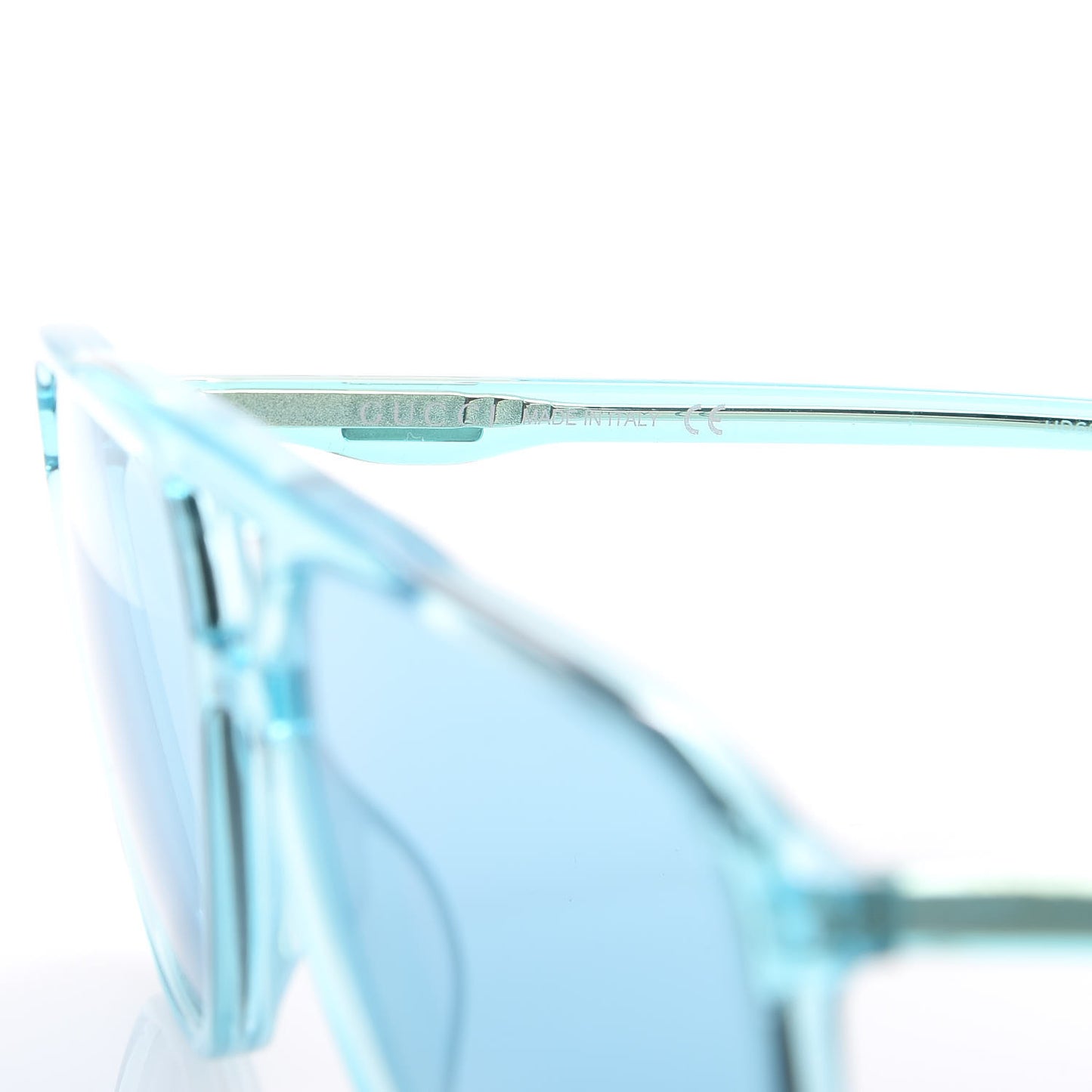 Squared Aviator Sunglasses GG0262S Blue