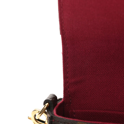 Louis Vuitton Monogram Pochette Felicie Chain Wallet Fuchsia 12 of 13