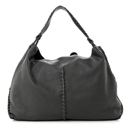 Bottega Veneta Cervo Deerskin Hobo Grey 1 of 11