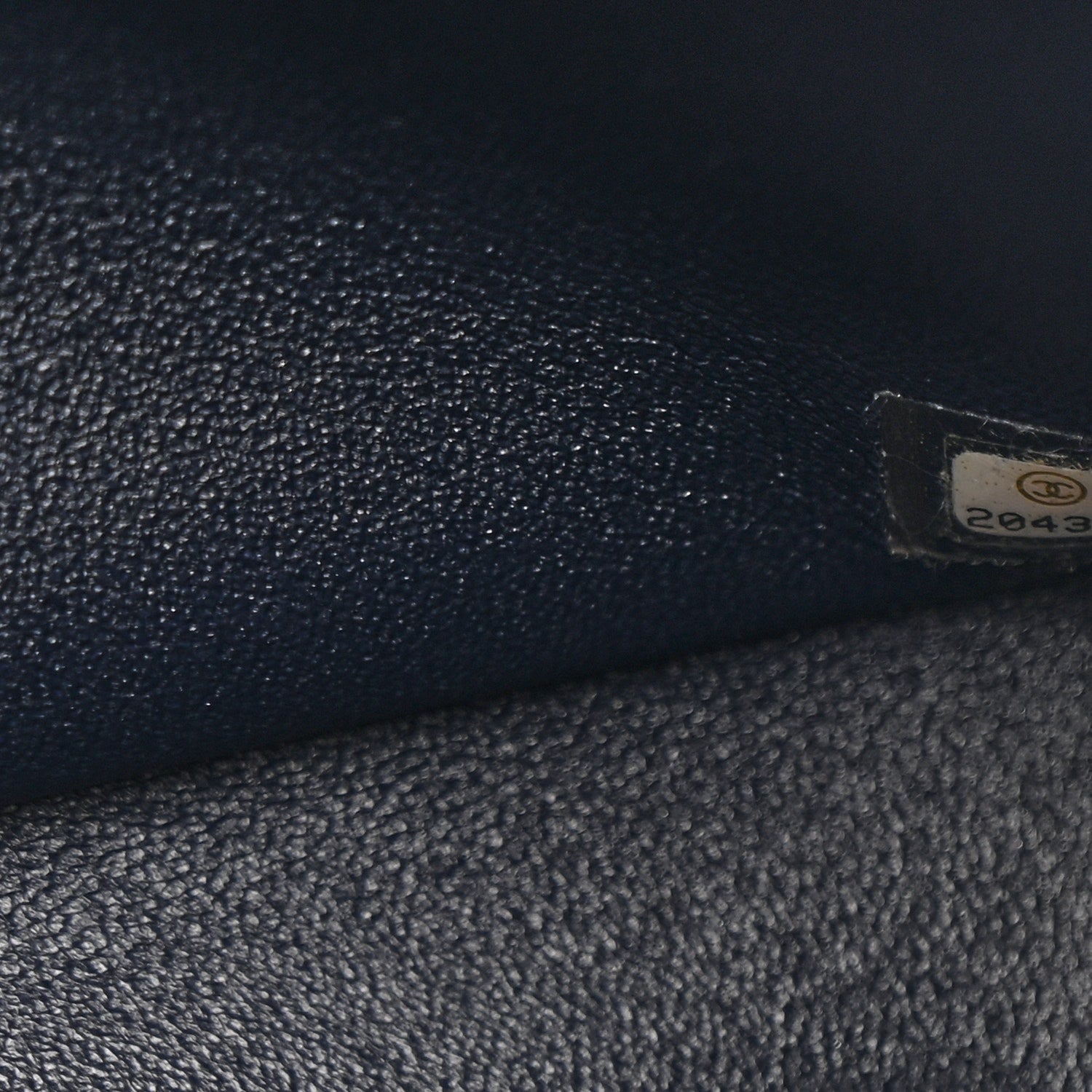 Chanel Lambskin Quilted Jumbo Double Flap Navy 7 of 12