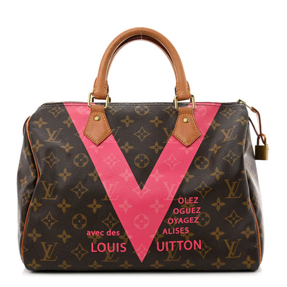 Louis Vuitton Monogram Speedy 30 V Grenade 1 of 10