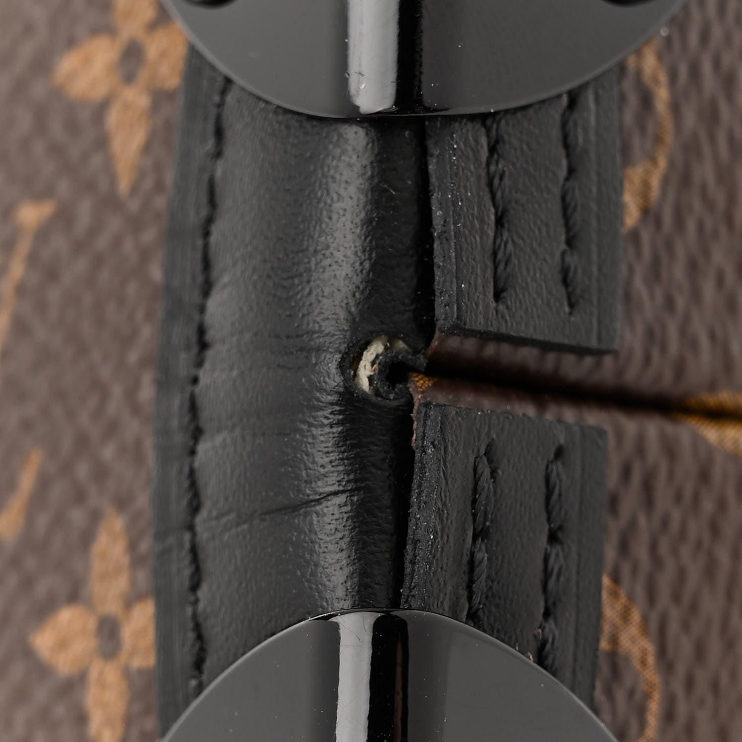 Louis Vuitton Monogram Petite Malle East West Black 10 of 12