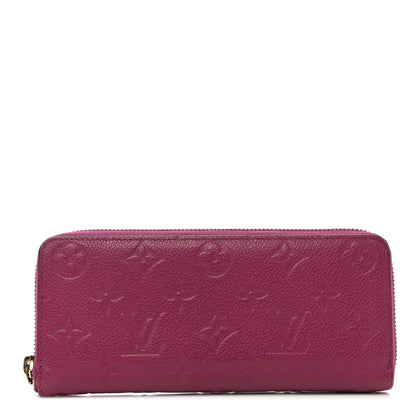 Louis Vuitton Empreinte Clemence Wallet Raisin 1 of 7