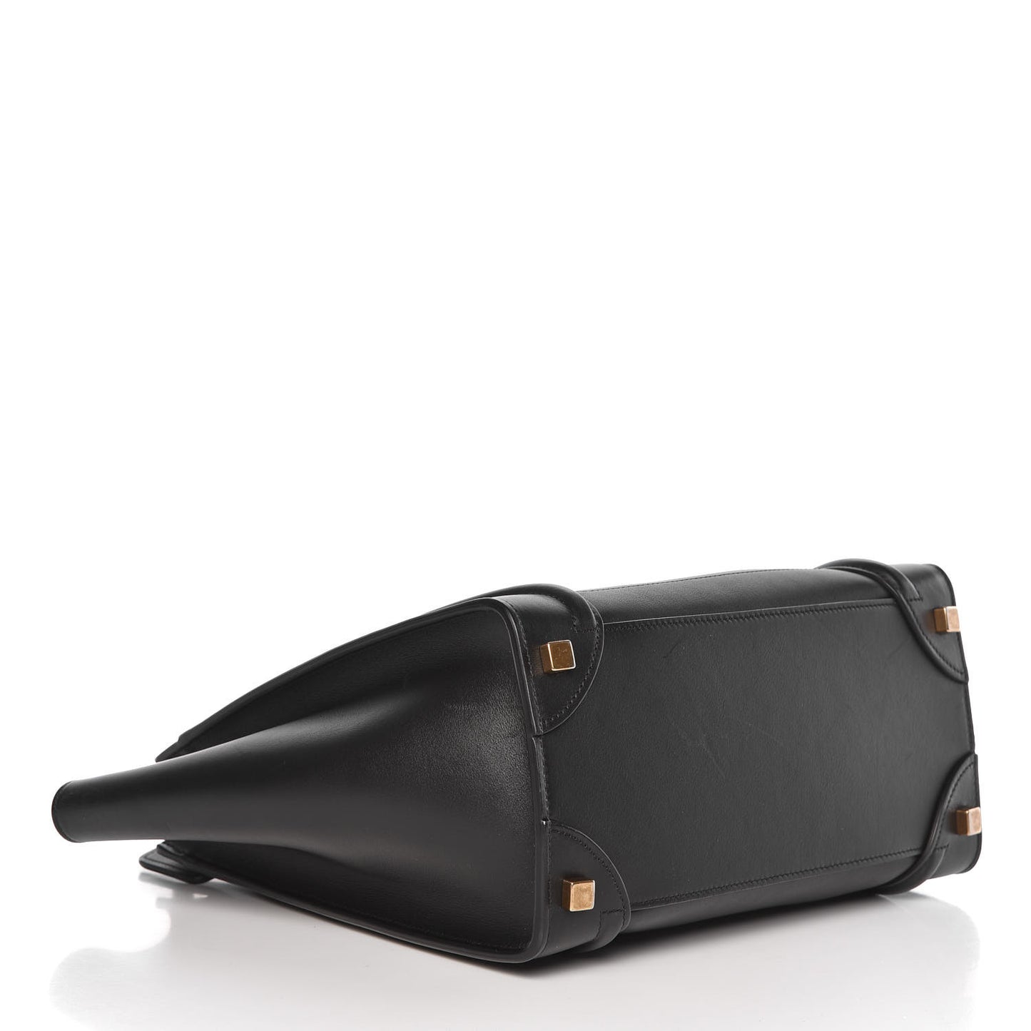 Smooth Calfskin Micro Luggage Black
