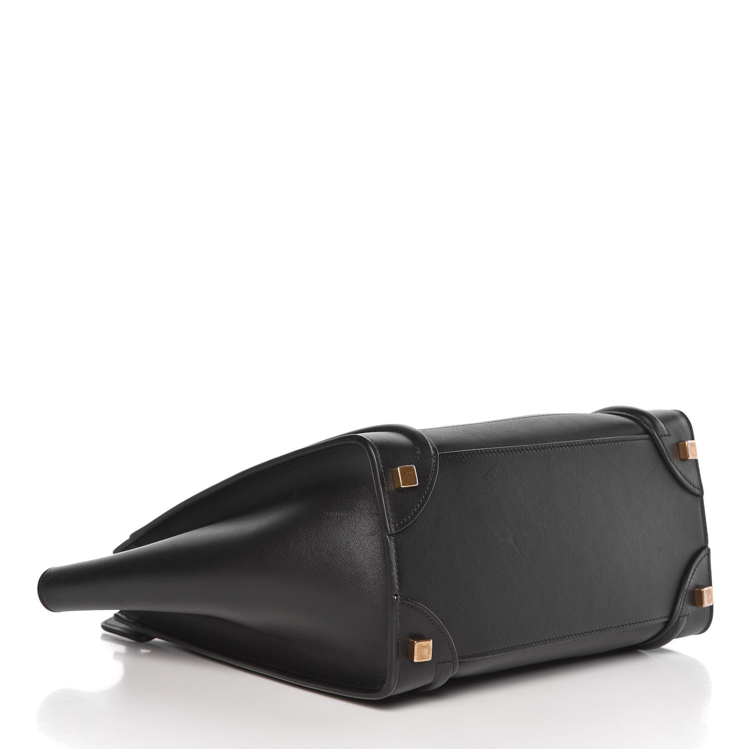 Celine Smooth Calfskin Micro Luggage Black 4 of 11