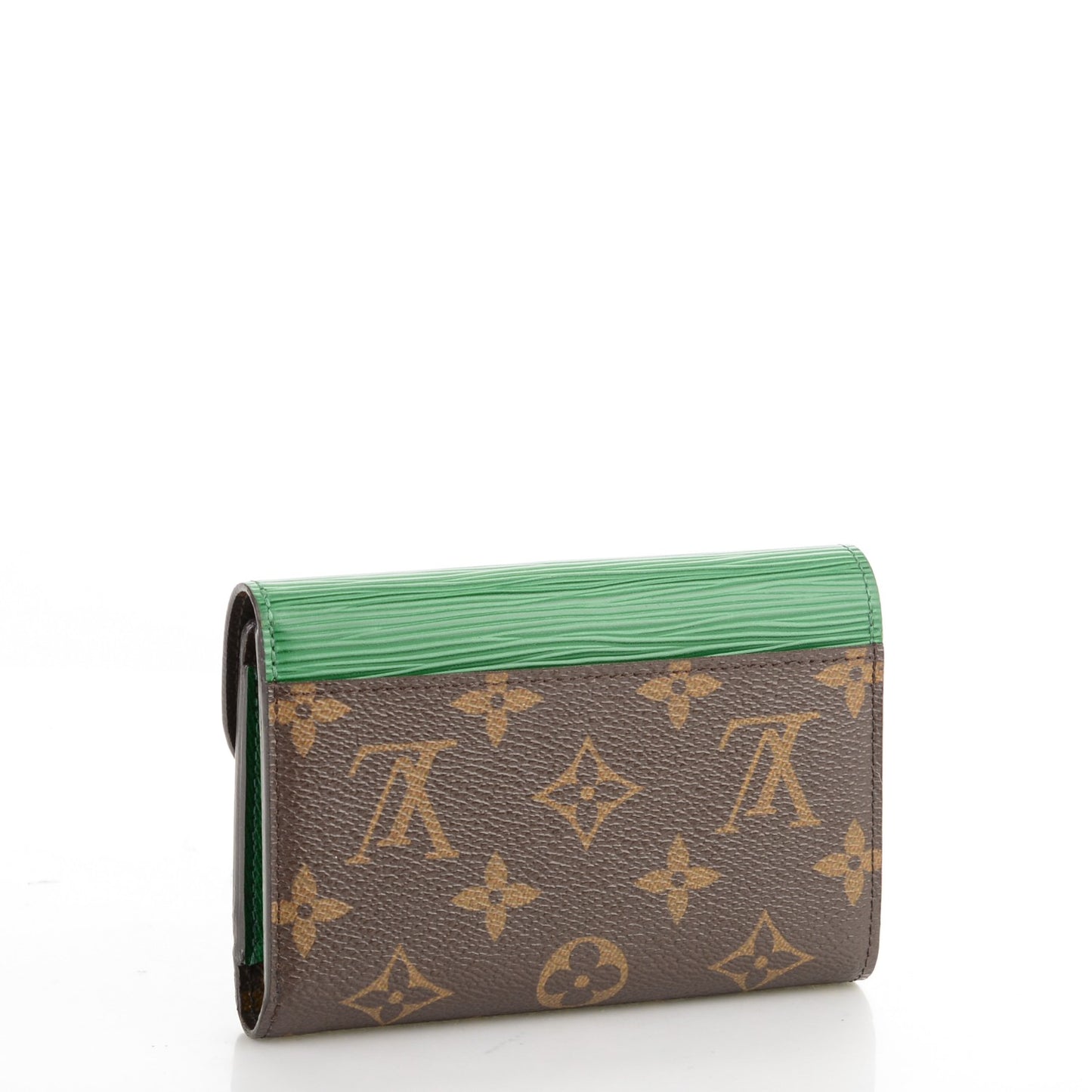 Epi Monogram Marie-Lou Compact Wallet Menthe