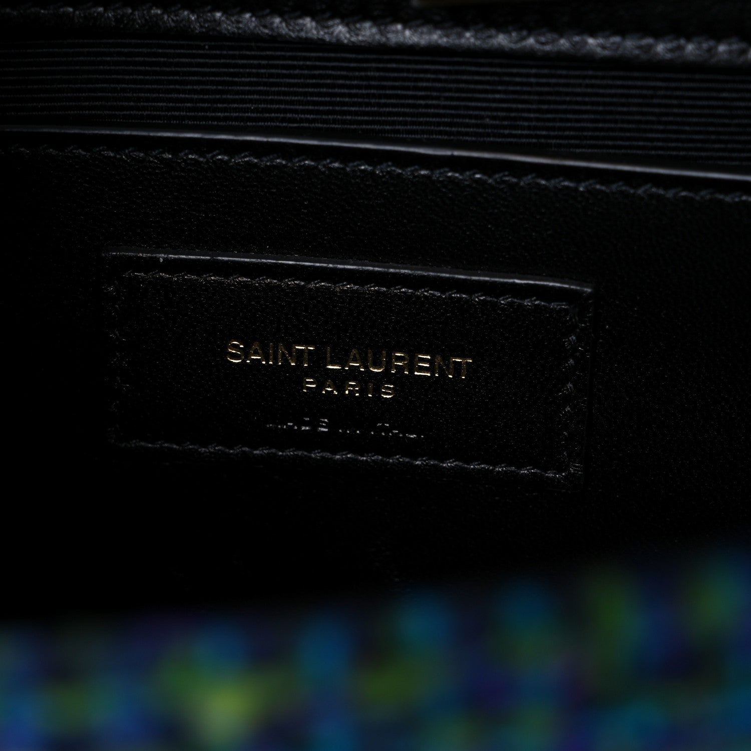 Saint Laurent Tweed Small Monogram Kate Satchel Multicolor 7 of 9