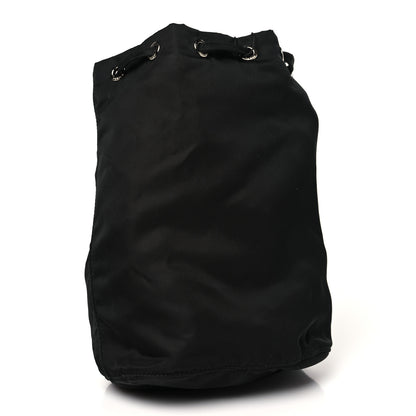 Prada Nylon Vela Drawstring Pouch Black 3 of 9