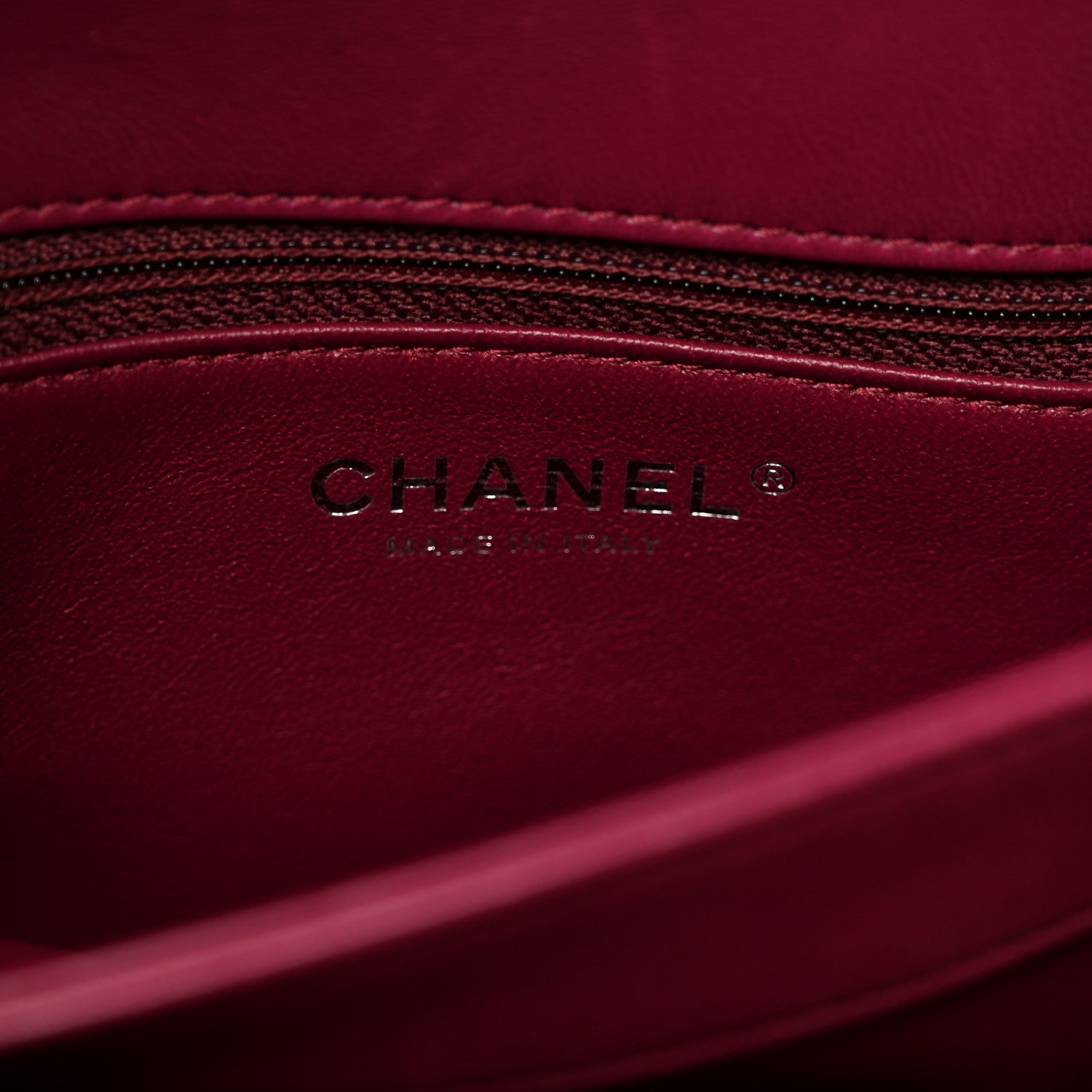Chanel Lambskin Quilted Medium Trendy CC Flap Dual Handle Bag Dark Pink 6 of 11