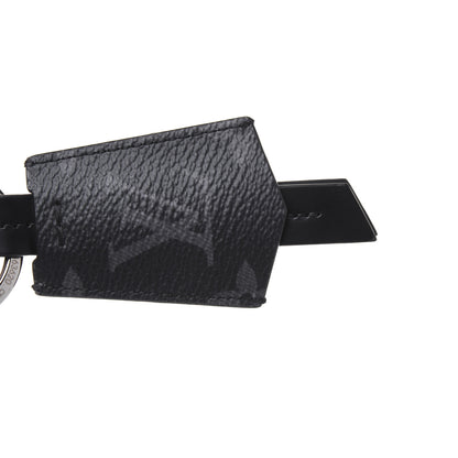 Louis Vuitton Monogram Eclipse Clochette Bag Charm Key Holder 4 of 5