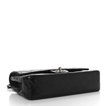Chanel Lambskin Quilted Medium Double Flap Black 3 of 13