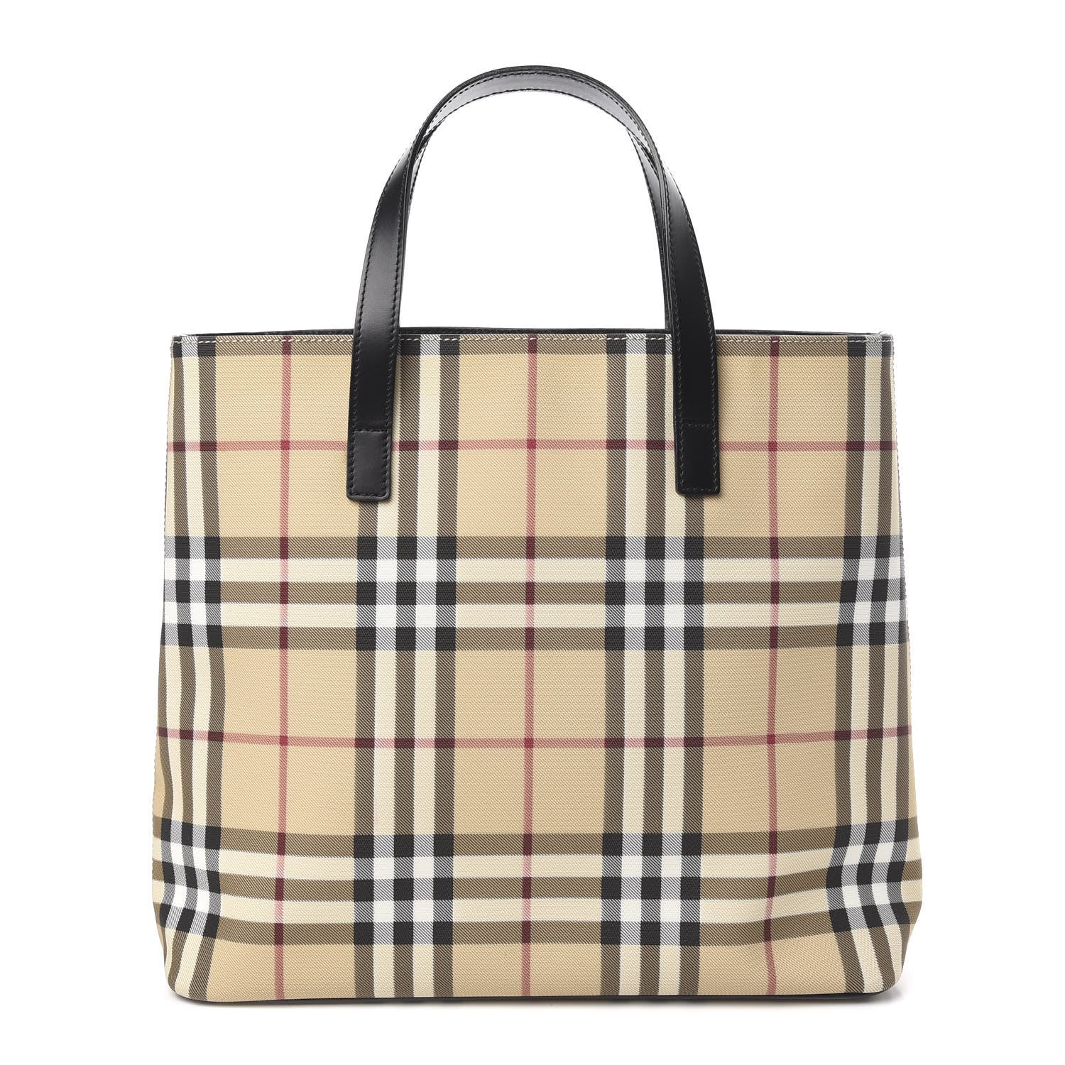 Burberry House Check Medium Tote Black 1 of 10