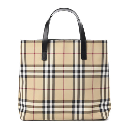 Burberry House Check Medium Tote Black 1 of 10