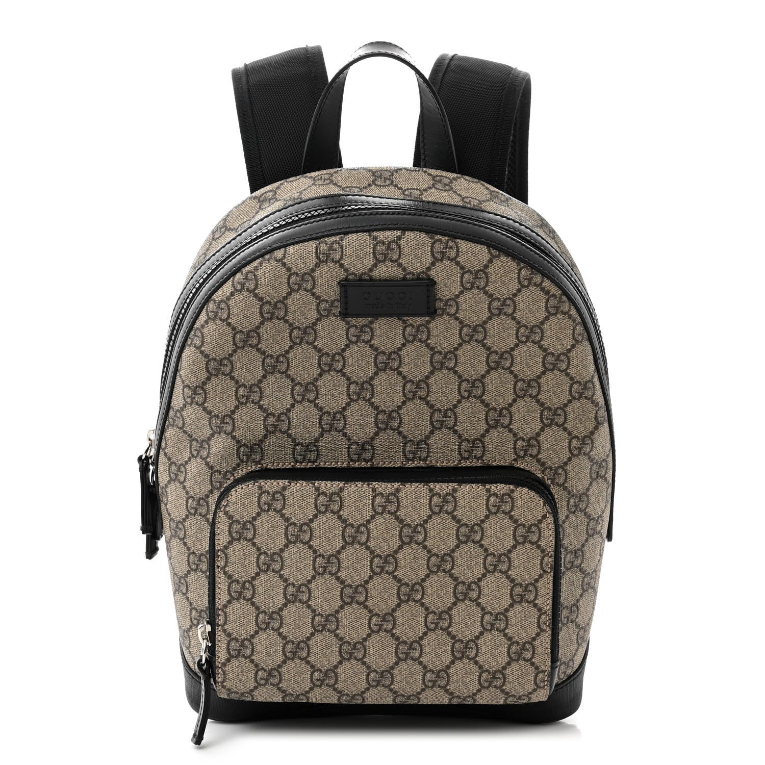 Gucci GG Supreme Monogram Small Eden Day Backpack Black 1 of 10