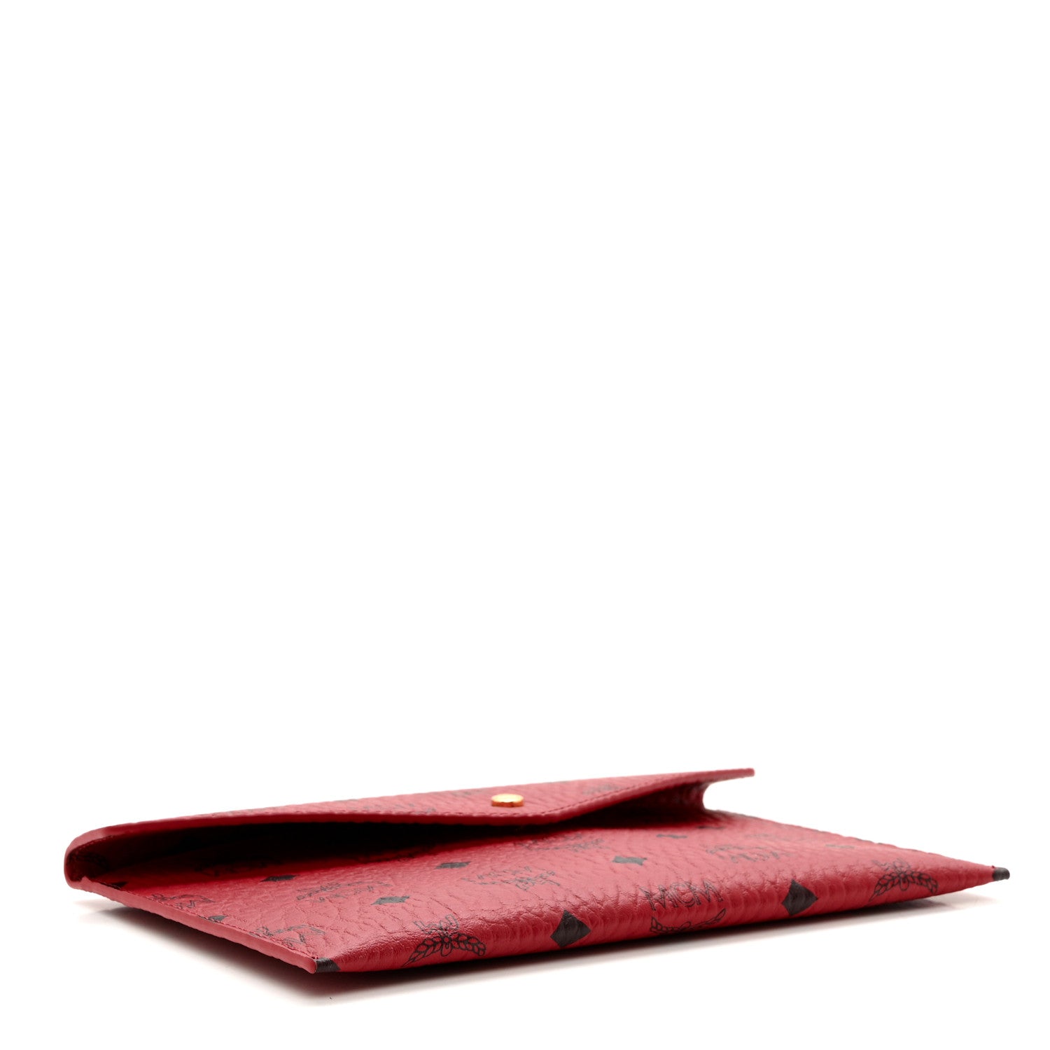 MCM Visetos Envelope Clutch Red 4 of 6
