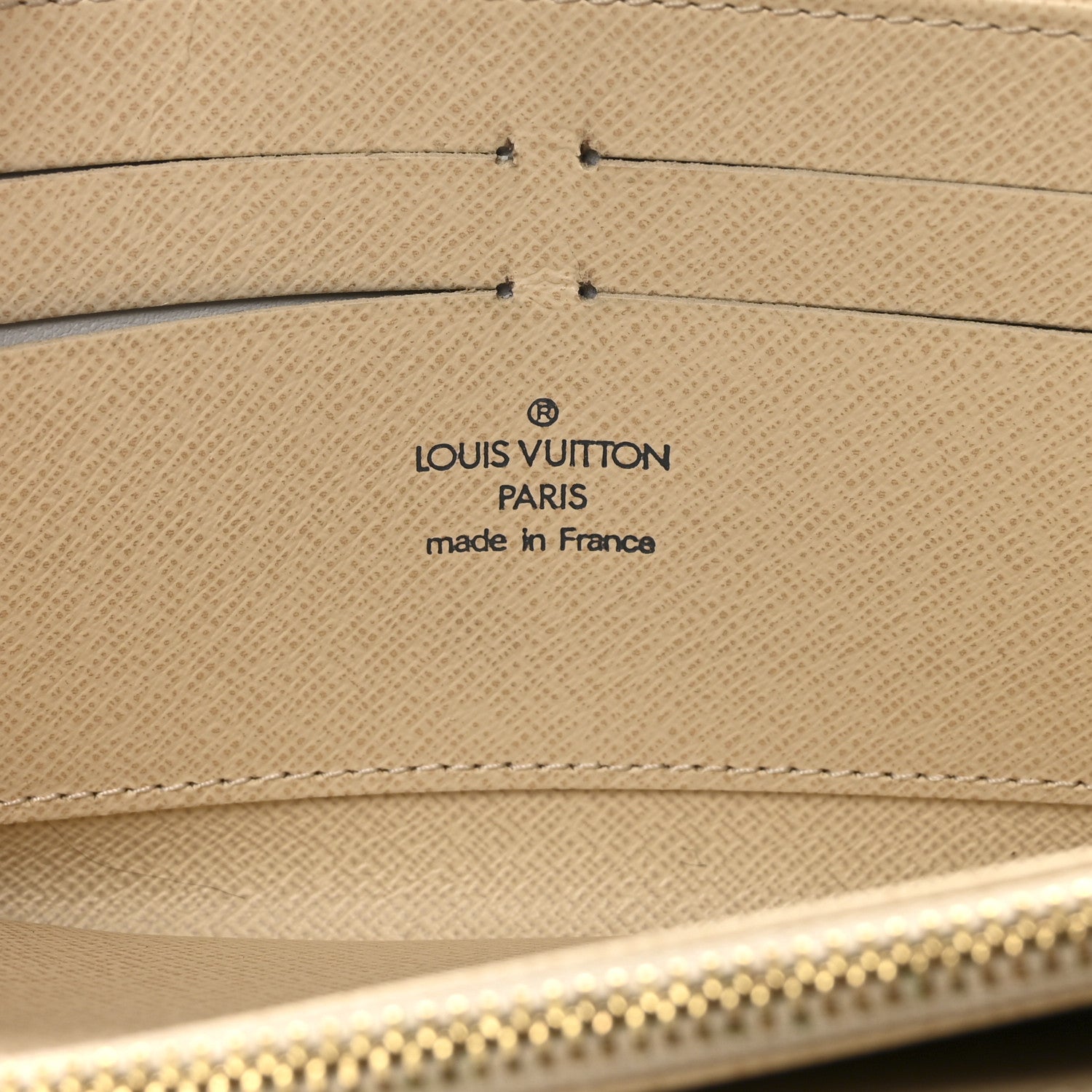 Louis Vuitton Damier Azur Zippy Wallet 6 of 6