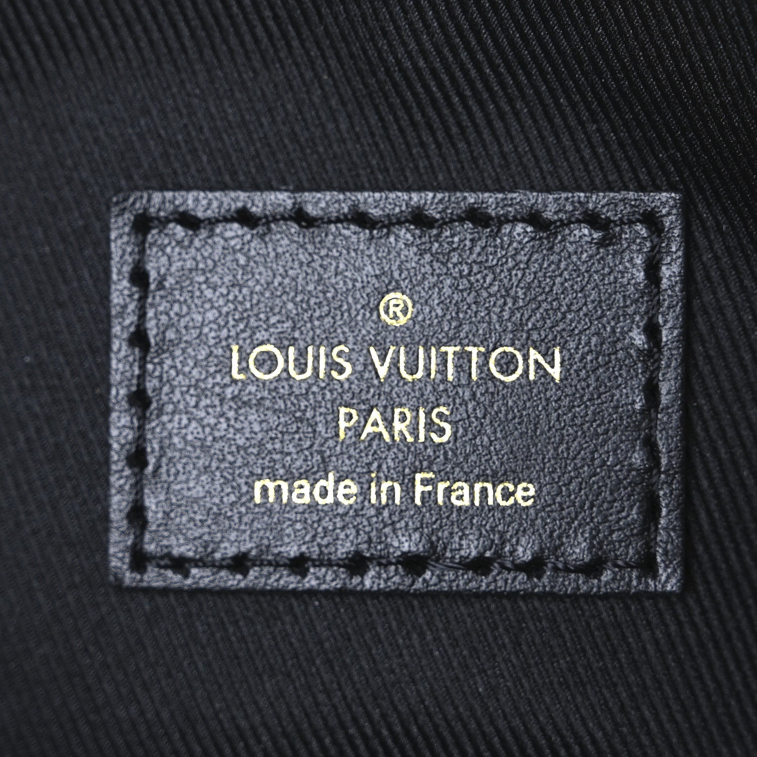 Louis Vuitton Damier Ebene Odeon Tote MM Black 6 of 9