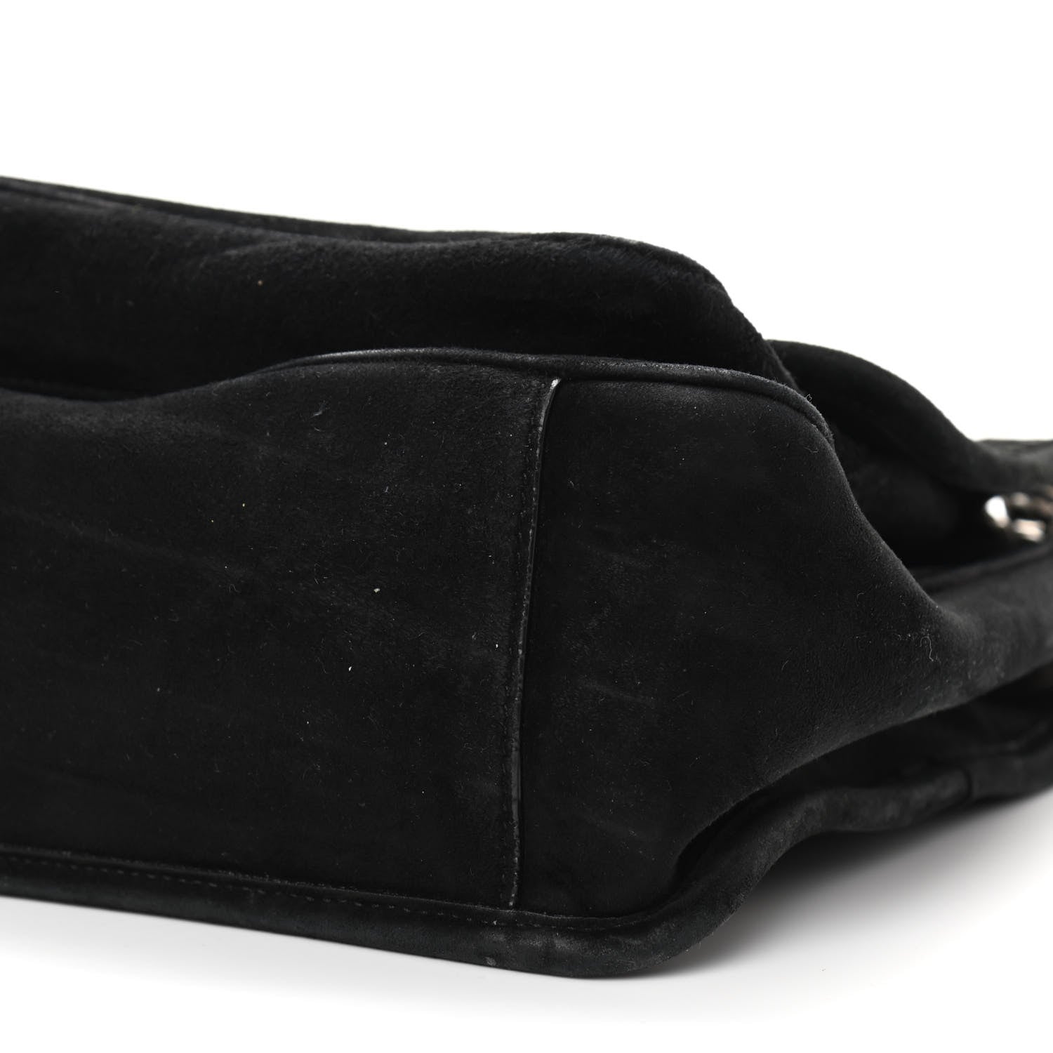 Saint Laurent Suede Monogram Medium Niki Chain Satchel Black 11 of 15