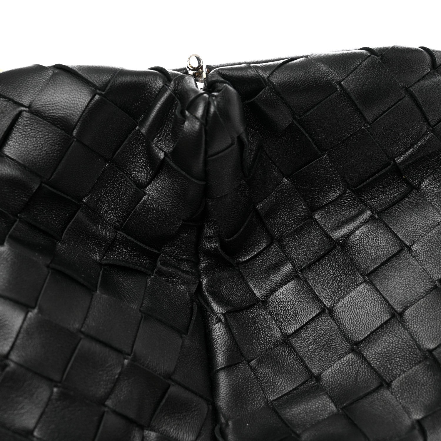 Bottega Veneta Nappa Maxi Intreccio The Pouch Oversized Clutch Black 13 of 13