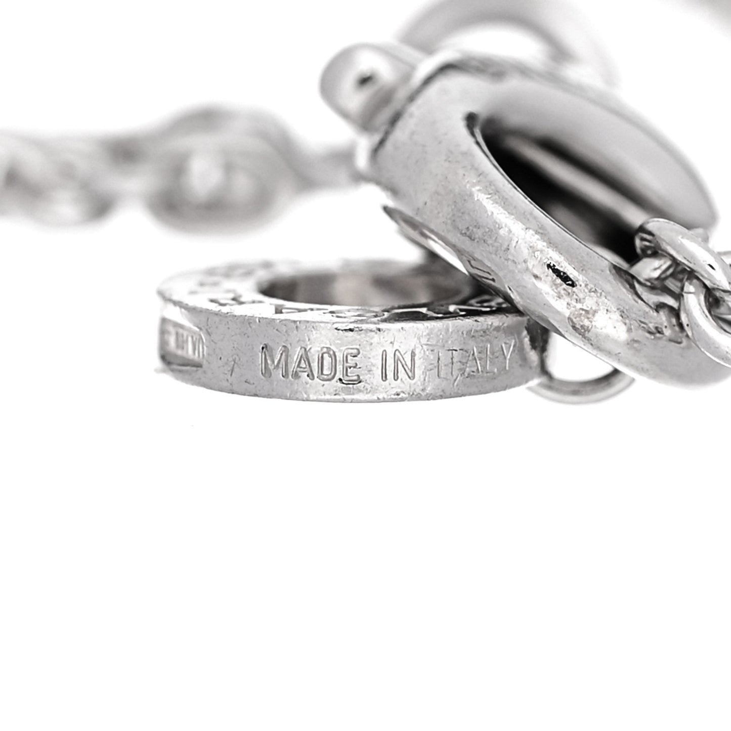 18K White Gold Diamond BVLGARI BVLGARI Openwork Bracelet ML
