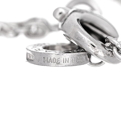 Bulgari 18K White Gold Diamond BVLGARI BVLGARI Openwork Bracelet ML 4 of 7